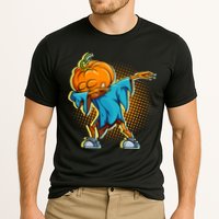 Dabbing Pumpkin Head Cool Funny Halloween Cooling Performance Crew T-Shirt