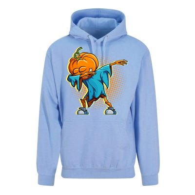 Dabbing Pumpkin Head Cool Funny Halloween Unisex Surf Hoodie