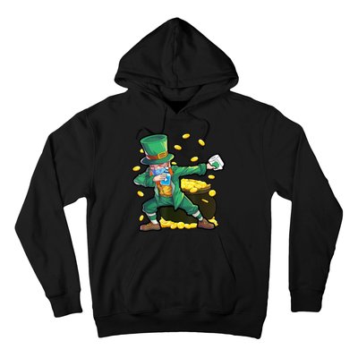 Dabbing Quarantine Leprechaun Hoodie