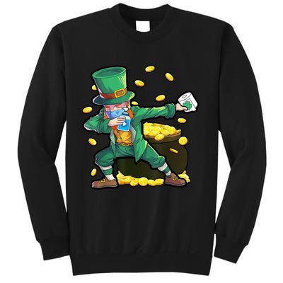 Dabbing Quarantine Leprechaun Sweatshirt