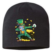 Dabbing Quarantine Leprechaun Sustainable Beanie