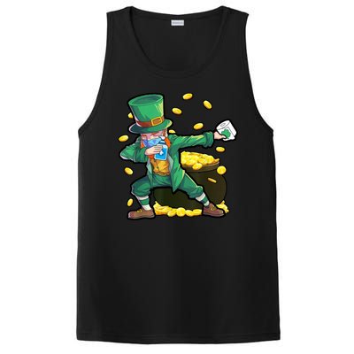 Dabbing Quarantine Leprechaun PosiCharge Competitor Tank