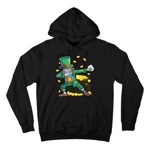 Dabbing Quarantine Leprechaun Tall Hoodie