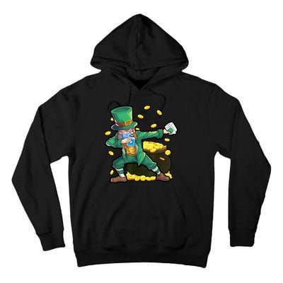 Dabbing Quarantine Leprechaun Tall Hoodie