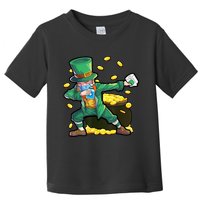 Dabbing Quarantine Leprechaun Toddler T-Shirt