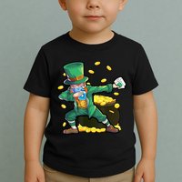 Dabbing Quarantine Leprechaun Toddler T-Shirt
