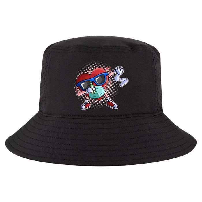 Dabbing Quarantined Valentine's Day Pandemic Cool Comfort Performance Bucket Hat