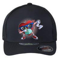 Dabbing Quarantined Valentine's Day Pandemic Flexfit Unipanel Trucker Cap