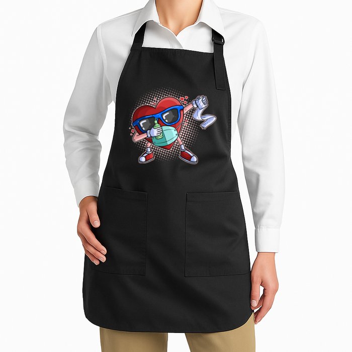 Dabbing Quarantined Valentine's Day Pandemic Apron