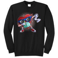 Dabbing Quarantined Valentine's Day Pandemic Sweatshirt