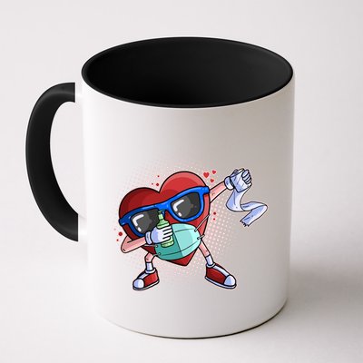 Dabbing Quarantined Valentine's Day Pandemic Mug