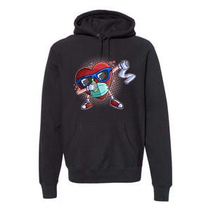 Dabbing Quarantined Valentine's Day Pandemic Premium Hoodie