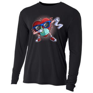 Dabbing Quarantined Valentine's Day Pandemic Cooling Performance Long Sleeve Crew