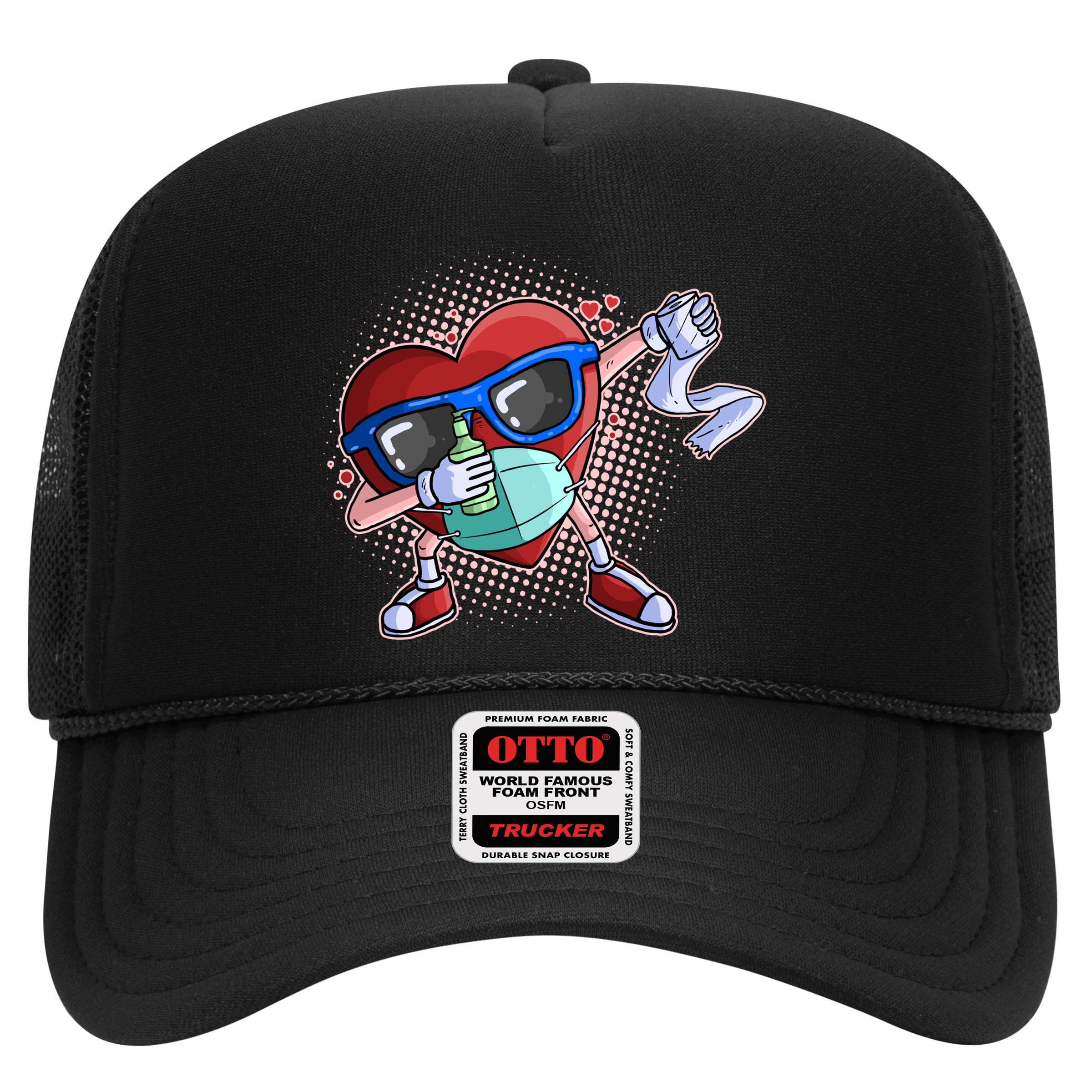 Dabbing Quarantined Valentine's Day Pandemic Hat