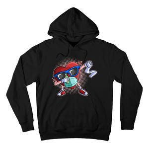 Dabbing Quarantined Valentine's Day Pandemic Tall Hoodie