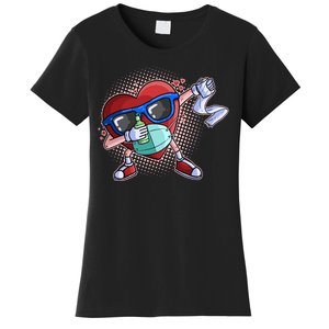 Dabbing Quarantined Valentine's Day Pandemic Women's T-Shirt