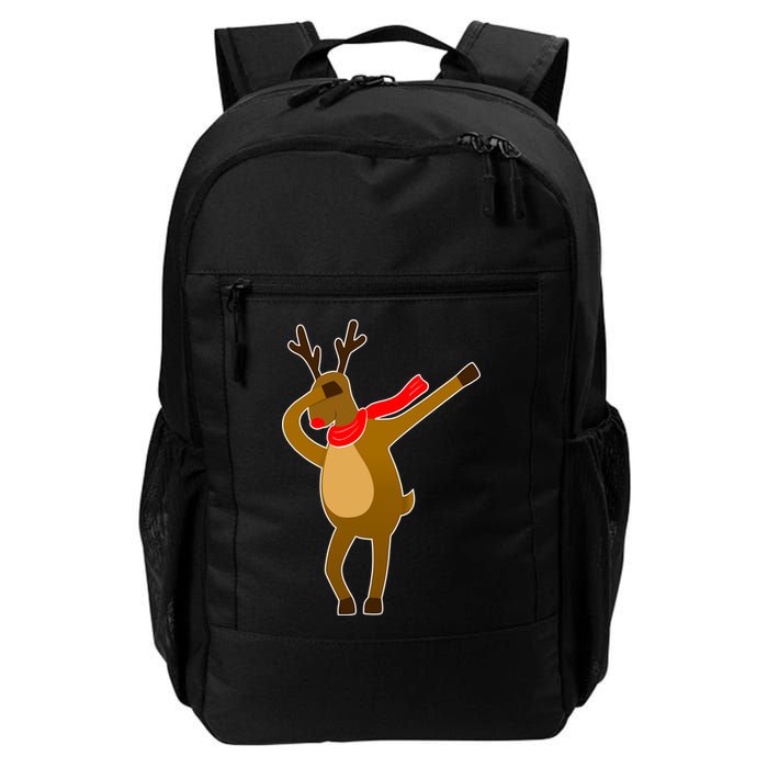 Dabbing Red Nose Reindeer Christmas Backpack