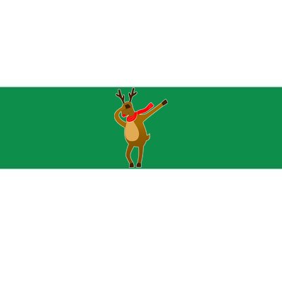 Dabbing Red Nose Reindeer Christmas Bumper Sticker