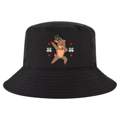 Dabbing Reindeer Cool Comfort Performance Bucket Hat