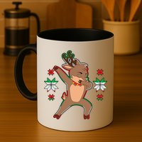 Dabbing Reindeer Mug
