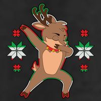Dabbing Reindeer Beanie