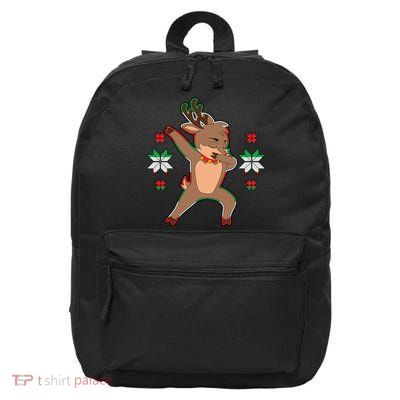 Dabbing Reindeer 16 in Basic Backpack