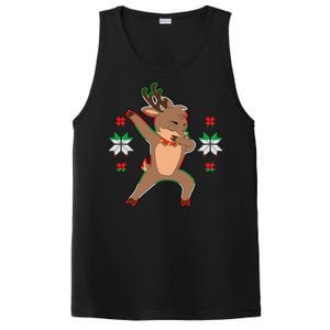 Dabbing Reindeer PosiCharge Competitor Tank