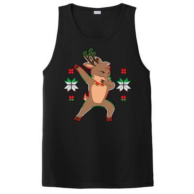 Dabbing Reindeer PosiCharge Competitor Tank