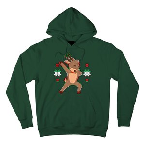 Dabbing Reindeer Hoodie