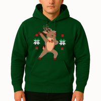 Dabbing Reindeer Hoodie