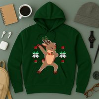 Dabbing Reindeer Hoodie