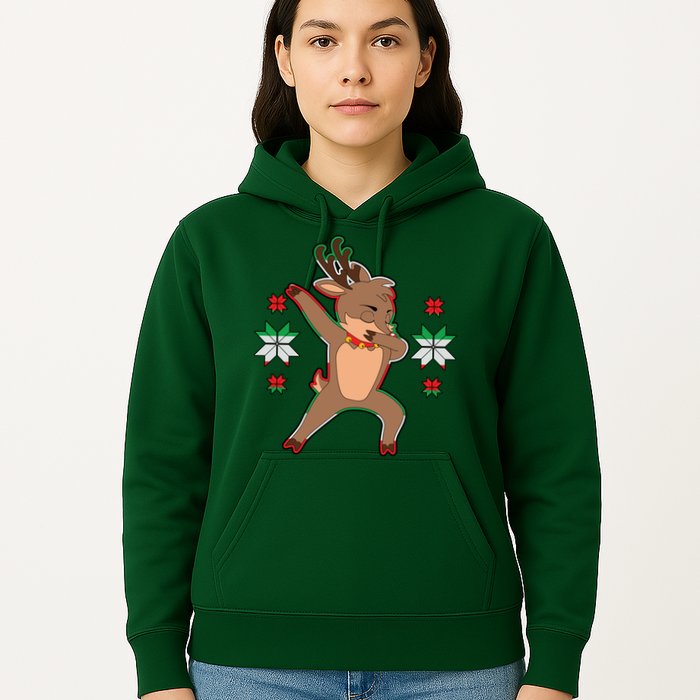 Dabbing Reindeer Hoodie