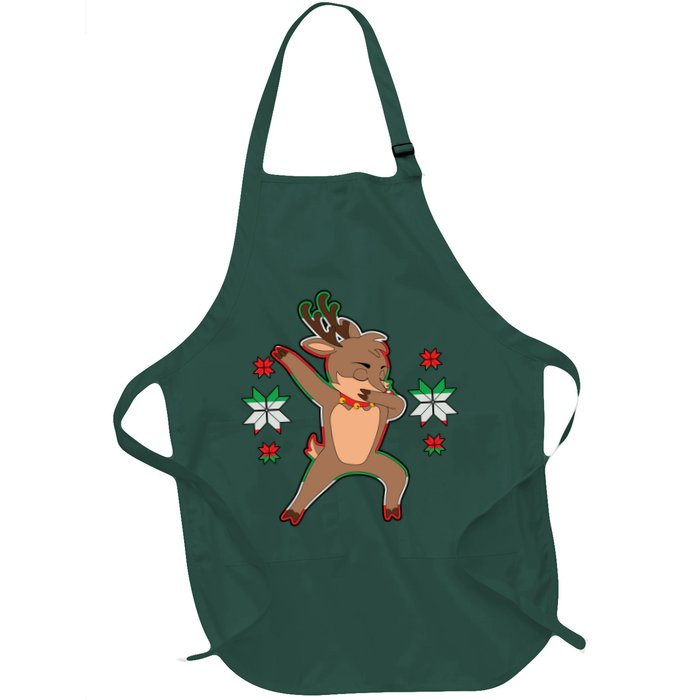 Dabbing Reindeer Apron
