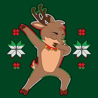 Dabbing Reindeer Sweatshirt