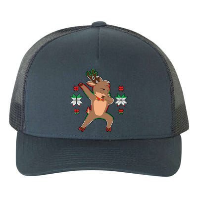 Dabbing Reindeer Yupoong Adult 5-Panel Trucker Hat