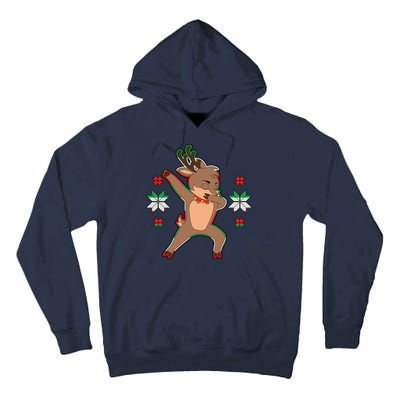 Dabbing Reindeer Tall Hoodie