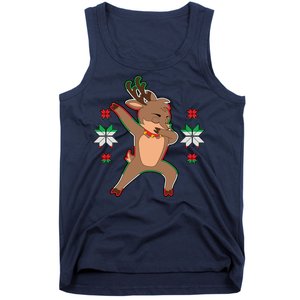 Dabbing Reindeer Tank Top