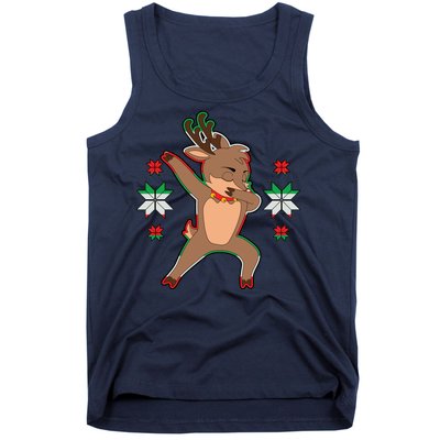 Dabbing Reindeer Tank Top