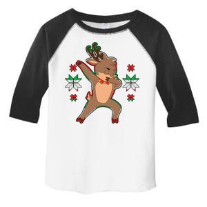 Dabbing Reindeer Toddler Fine Jersey T-Shirt