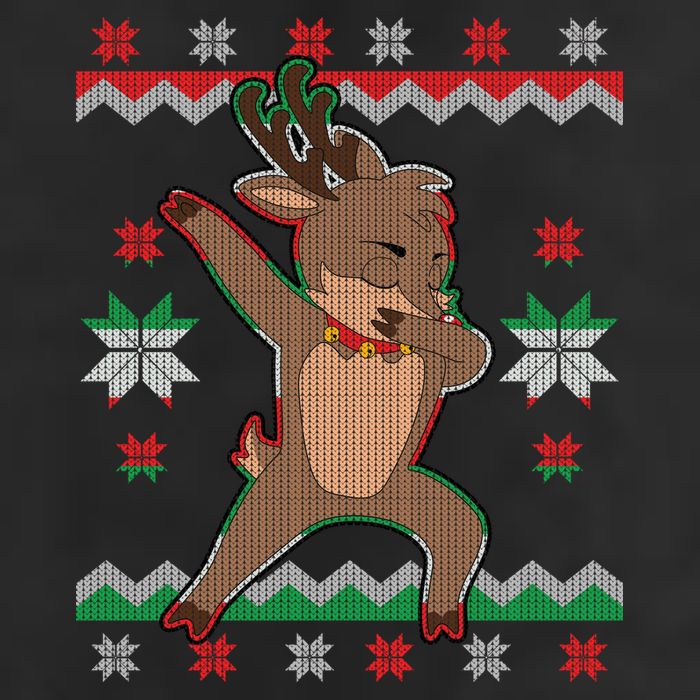 Dabbing Reindeer Ugly Christmas 15oz Campfire Ceramic Mug