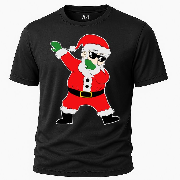 Dabbing Santa Cooling Performance Crew T-Shirt