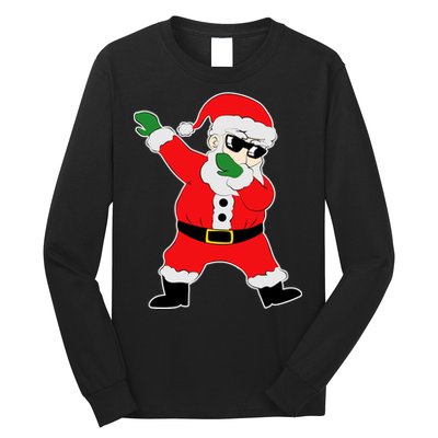Dabbing Santa Long Sleeve Shirt