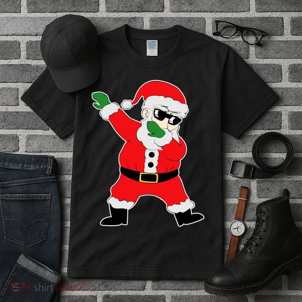 Dabbing Santa Tall T-Shirt