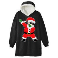 Dabbing Santa Hooded Wearable Blanket