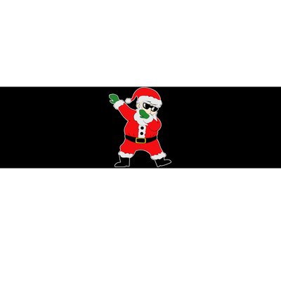 Dabbing Santa Bumper Sticker