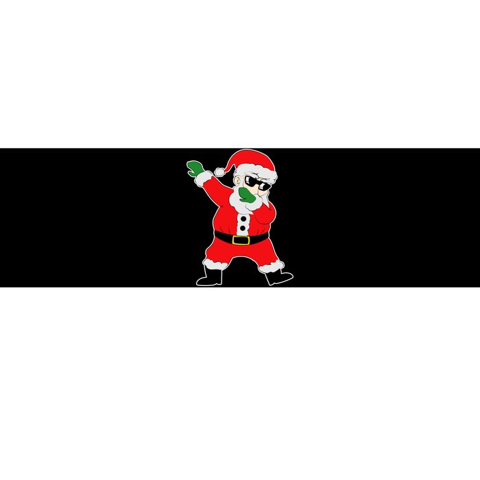 Dabbing Santa Bumper Sticker