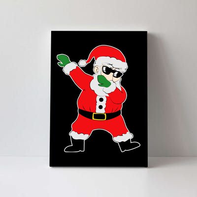 Dabbing Santa Canvas