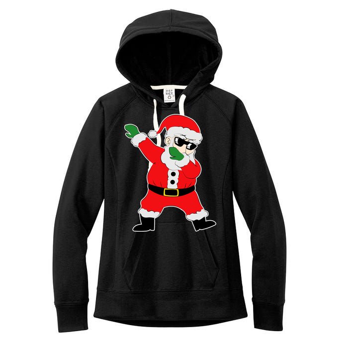 Dabbing Santa Women's Fleece Hoodie