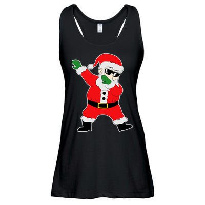 Dabbing Santa Ladies Essential Flowy Tank