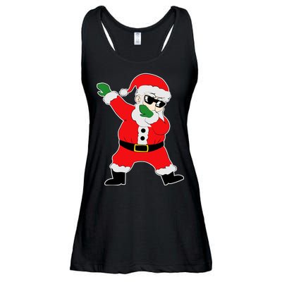 Dabbing Santa Ladies Essential Flowy Tank